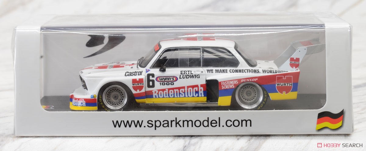 1/43 NO，6 BMW2002ターボGｒ５ポールポジションキャラミ1000ｋｍ1977 BMW 2002 Turbo Gr.5 ポールポジション1000キロ キャラミ1977