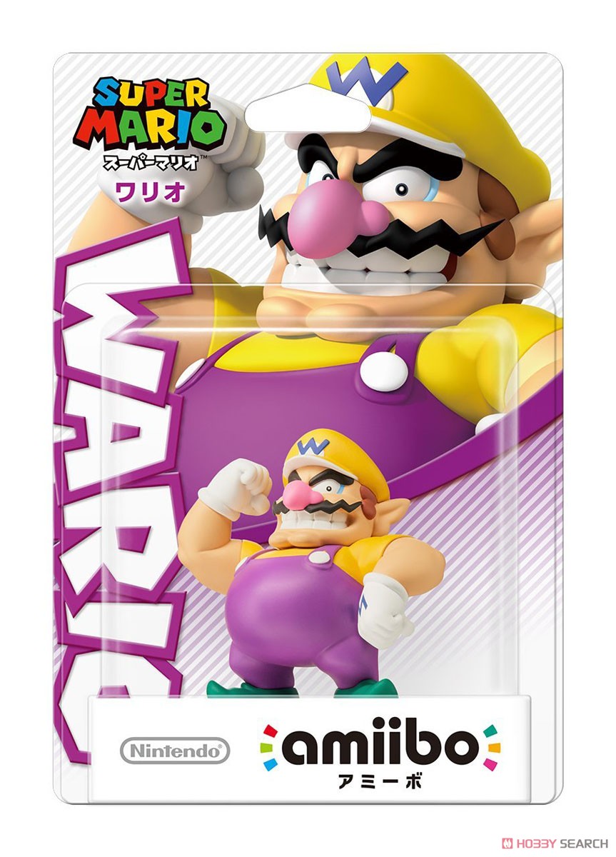 amiibo ワリオ スーパーマリオシリーズ (電子玩具) - ホビー