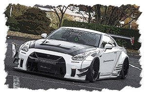 LB Works GT-R Type 2 2017 Perl White (Diecast Car) - HobbySearch 