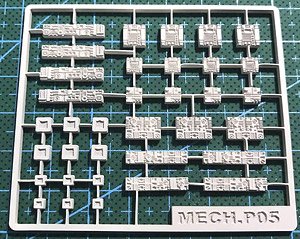 プラモデル製作用品 塗料 ディテールアップパーツセット まとめ売り Finisher`s メカニクス＆SF用 ディテールアップパーツ タイプ05
