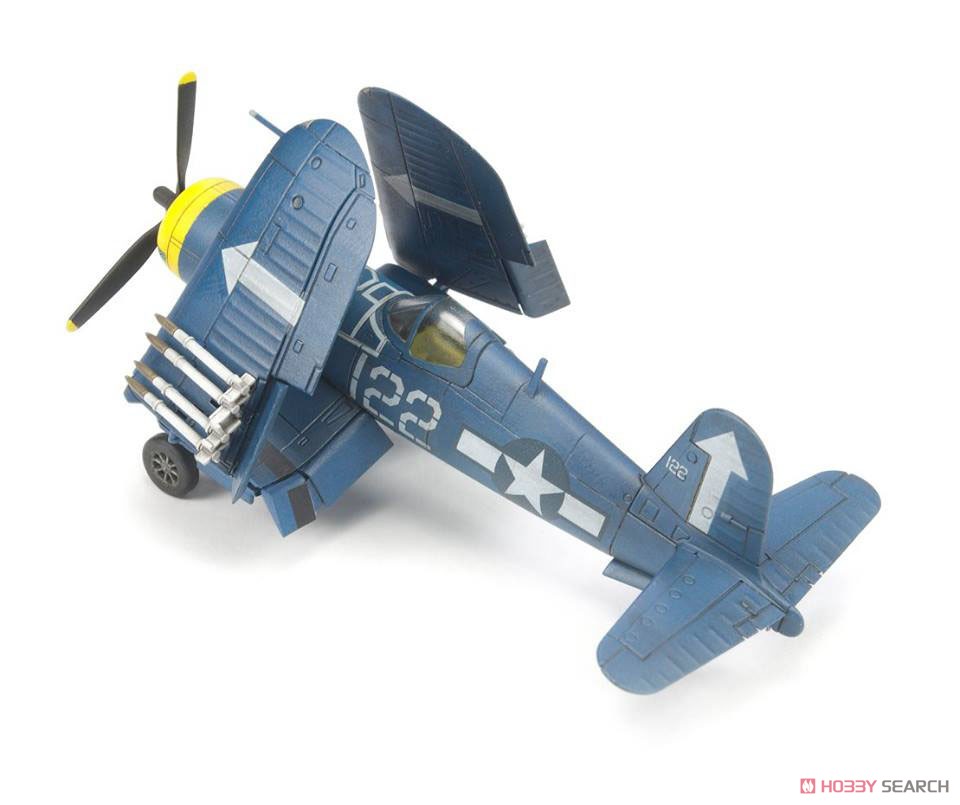 F4U コルセア 艦上戦闘機 〈主翼折畳状態〉 (プラモデル) - ホビー