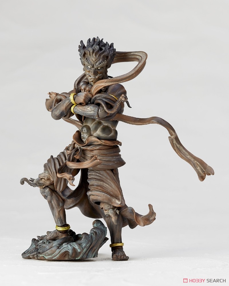 【未開封】タケヤ式自在置物 深沙大将 木調 KT Project KT-016 KT Project KT-016 「タケヤ式自在置物」 深沙大将 木彫版 (完成