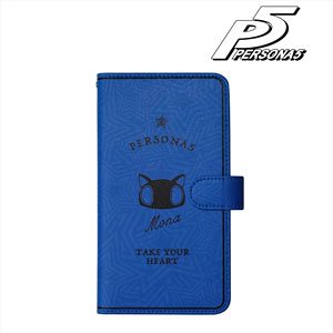 Persona 5 Notebook Type Smartphone Case [Morgana] M (Anime Toy)