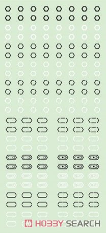 Hexagon Mark Black and White (Material) 商品画像1