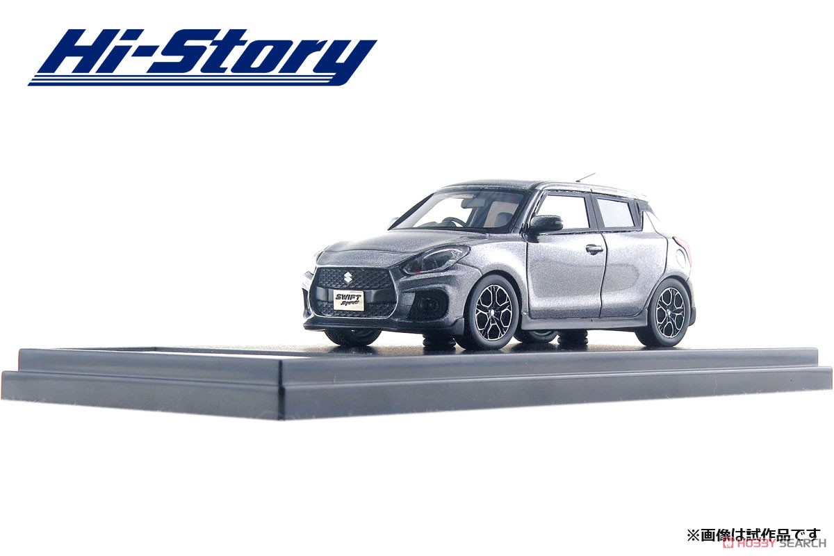SUZUKI SWIFT SPORTS (2017) プレミアムシルバーメタリック ミニカー
