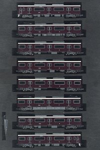 Hankyu Elecrtric Railway Series 1000 Eight Car Formation Set (8-Car Set) (Model Train)