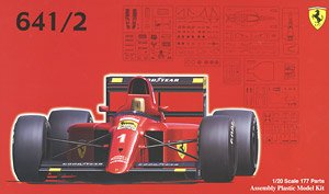 Fujimi Model 1/20 Grand Prix Series No.26 Ferrari 641/2 Mexico GP France GP New 