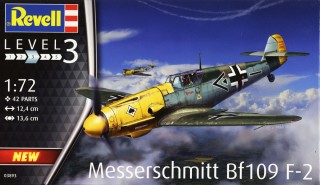 REVELL Messerschmitt Bf109 F-2 1:72 Aircraft Model Kit 03893 
