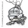 はたらく細胞 白血球(好中球) アクリルつままれキーホルダー (キャラクターグッズ) その他の画像1 サムネイル