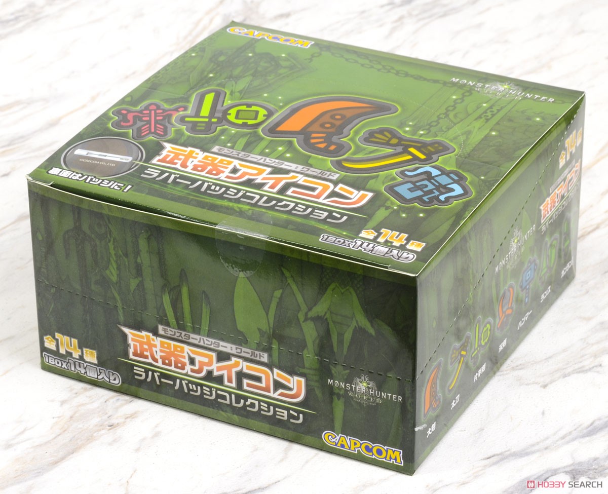 モンスターハンター：ワールド 武器アイコンラバーバッジ
