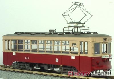 16番(HO) 西鉄福岡市内線 500形 タイプB (K-10台車) (組み立てキット) (鉄道模型) その他の画像2