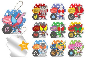 平成仮面ライダーシリーズ トレーディングミラーチャーム 10個セット キャラクターグッズ ホビーサーチ キャラクターグッズ