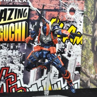 New DC Comics Deathstroke 7" Yamaguchi Revoltech Series Action PVC Figure Boxed 