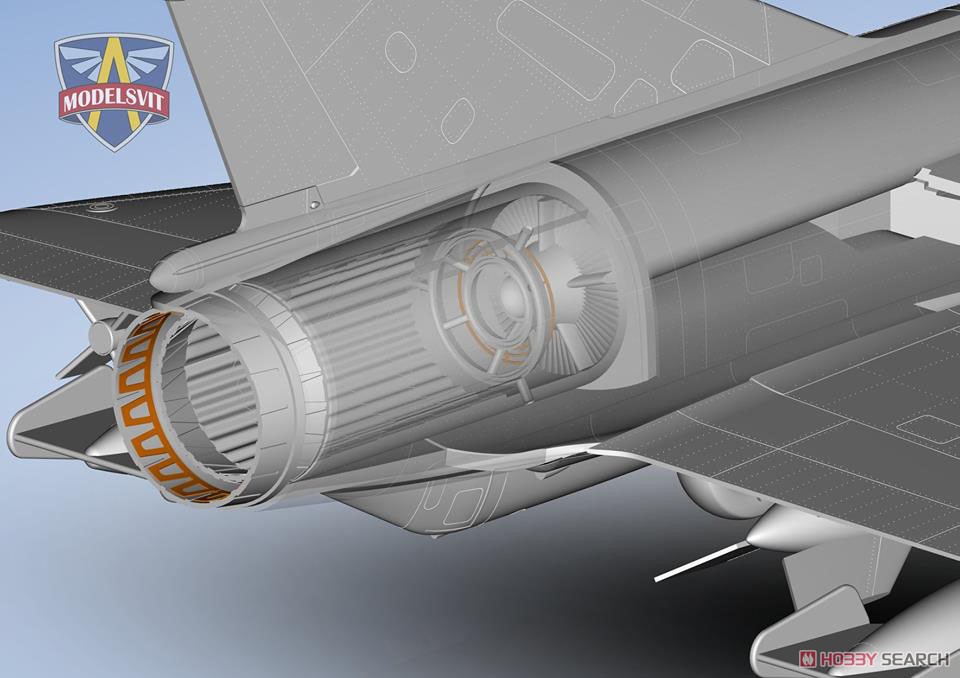ミラージュ III E 戦闘攻撃機 (プラモデル) その他の画像8