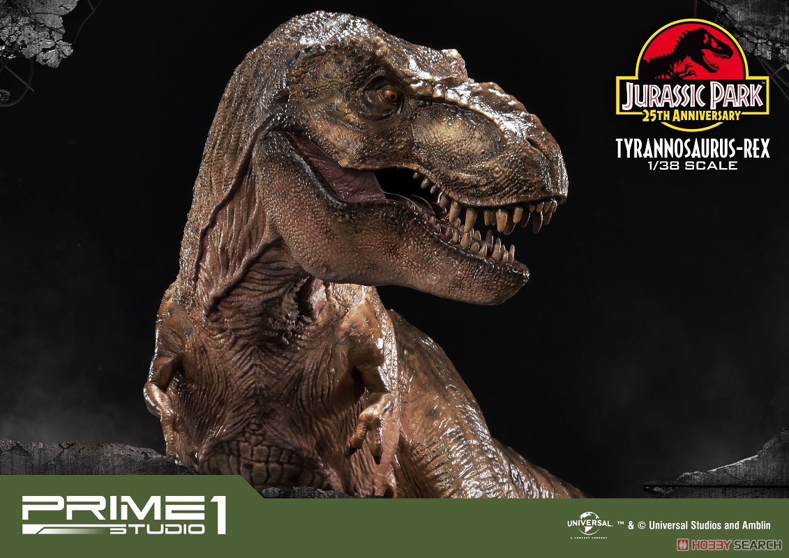 ジュラシックパーク ティラノサウルス スタチュー フィギュア 1/10 ジュラシック・パーク/ T-REX ティラノサウルス アタック 1/10