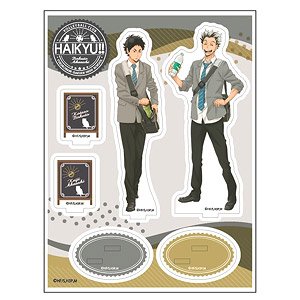 Haikyu!! Acrylic Stand E (Bokuto/Akaashi) (Anime Toy)