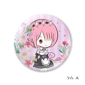 Re:ゼロから始める異世界生活 ホロ缶バッジ ラムA (キャラクターグッズ)