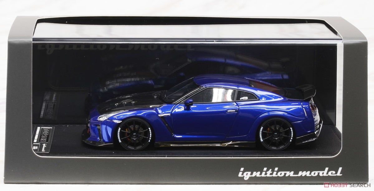Top Secret GT-R (R35) Blue Metallic (Diecast Car