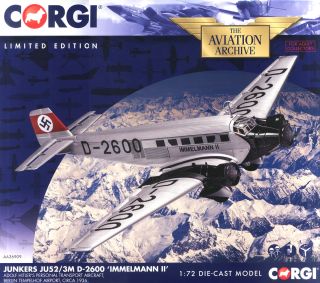 ユンカース Ju52/3m D-2600 `インメルマン II`, Adolf Hitler`s 