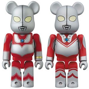 MEDICOM TOY - BE@RBRICK ウルトラマン  2PACK Be@Rbrick Ultraman Jack & Zoffy 2Pack (Completed