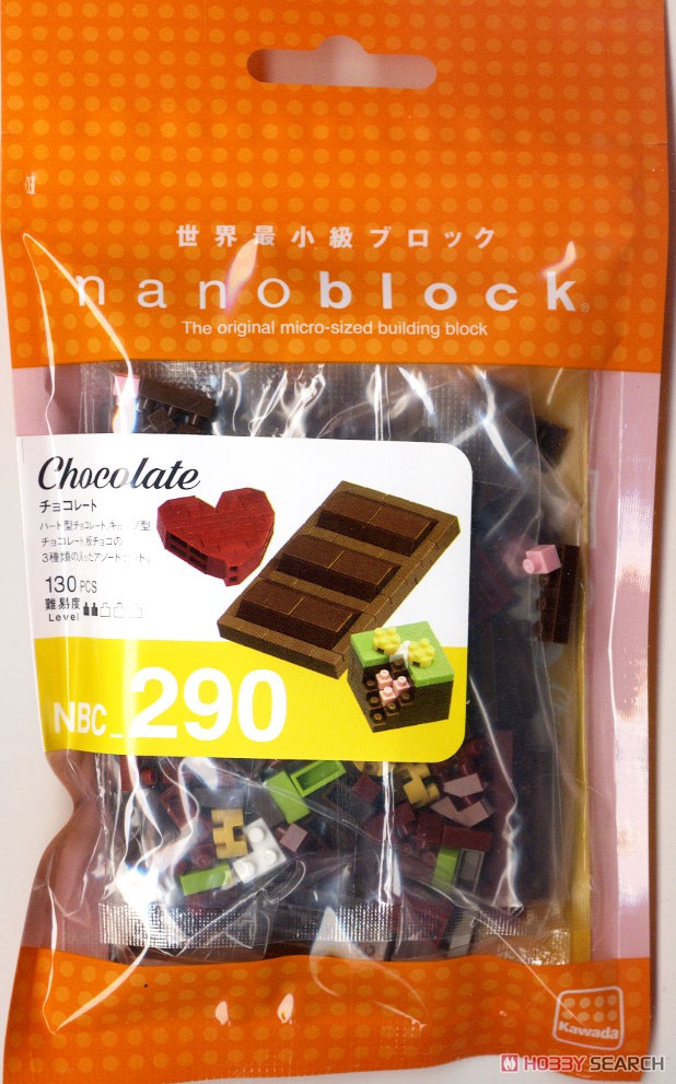 Nanoblock NBC-290 Chocolate (Block Toy) パッケージ1