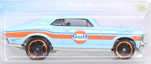 2019 Hot Wheels HW Speed Graphics '68 Chevy Nova #67 White 