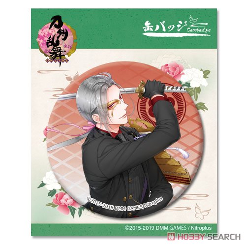 スライドケース オリジナル缶 刀剣乱舞-ONLINE- 缶バッジ (極