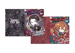 新品★文豪ストレイドッグス【中原中也＆芥川龍之介】コラボ★クリアファイル 新品☆文豪ストレイドッグス【中島敦＆太宰治＆中原中也＆芥川
