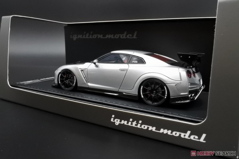 TOP SECRET GT-R (R35) Silver (ミニカー) 商品画像2