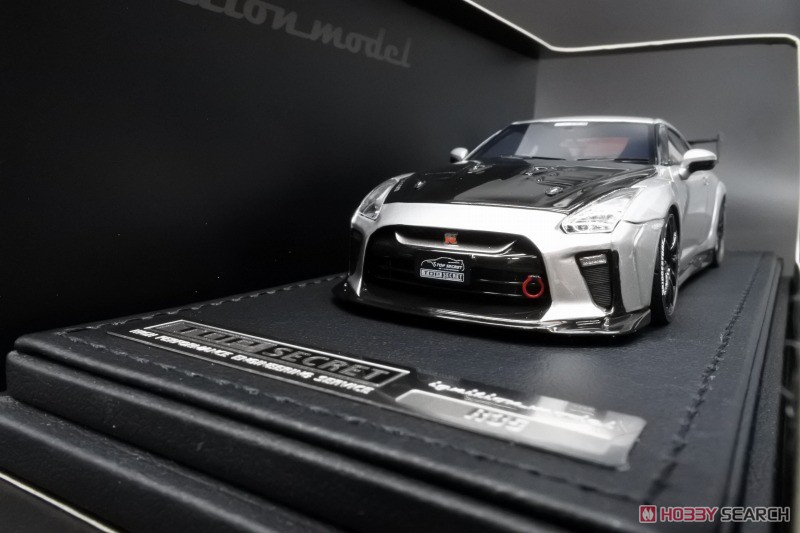TOP SECRET GT-R (R35) Silver (ミニカー) 商品画像3