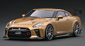 TOP SECRET GT-R (R35) Gold (ミニカー)