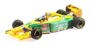 Benetton Ford B193B Michele Alboreto Testing Barcelona 15th December 1993 (Diecast Car)