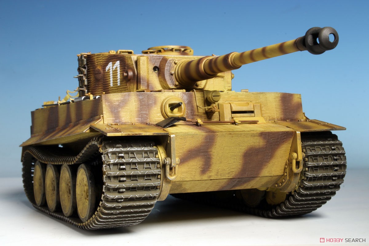 WW.II ドイツ軍 ティーガーI 中期型 第506重戦車大隊 東部戦線1944 w/ツィメリットコーティング & エッチングパーツ (プラモデル) 商品画像10