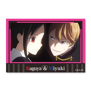 Big Square Can Badge Kaguya Sama Love Is War Kaguya Shinomiya Miyuki Shirogane A Anime Toy Hobbysearch Anime Goods Store