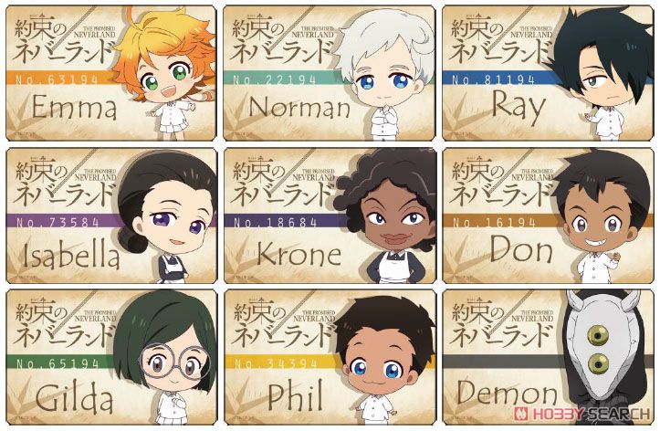 約束のネバーランド プレートバッジ レイ デフォルメver