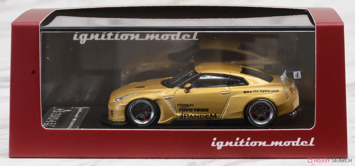 自動車 1/18 PANDEM R35 GT-R Gold ignition model 1/64 PANDEM R35 GT-R Gold | eBay