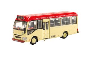 Tiny City No183 Toyota Coaster Mini Bus Red (Diecast Car)