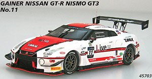 Gainer Nissan GT-R Nismo GT3 Suzuka 10 Hours 2018 No.11 (Diecast Car)