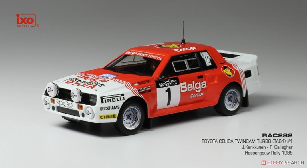 世界999台限定　Belga Toyota セリカツインカム1985 世界999台限定 Belga Toyota セリカツインカム1985
