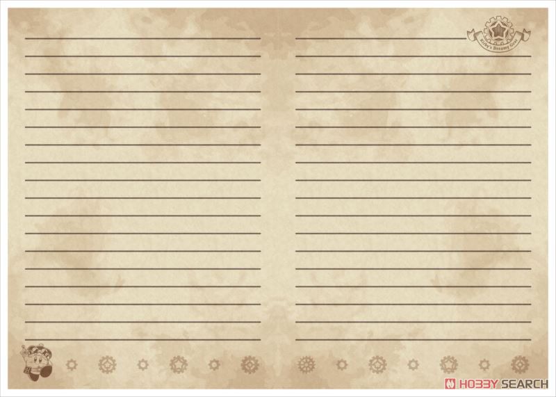 アニメ 星のカービィ レトロ ノート 6冊セット 星のカービィ カービィと夢幻の歯車 鍵付きノート (キャラクター