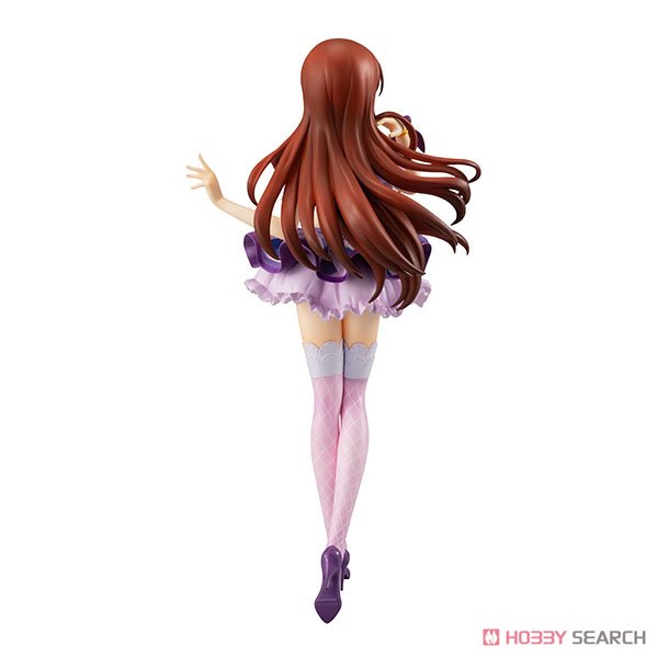 アイカツ！ルミナス ルクリア フィギュア 極美品 バラ売り不可 1/7 Lucrea（ルクリア） アイカツ！ 紫吹 蘭 パープルステージ