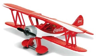 Coca Cola Stearman Cadet by plane GS99727 Collectors Model New in Box 
