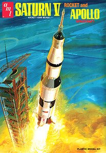 Aporo11 Saturn V Rocket 50th Anniversary Moon Landing (Plastic model)