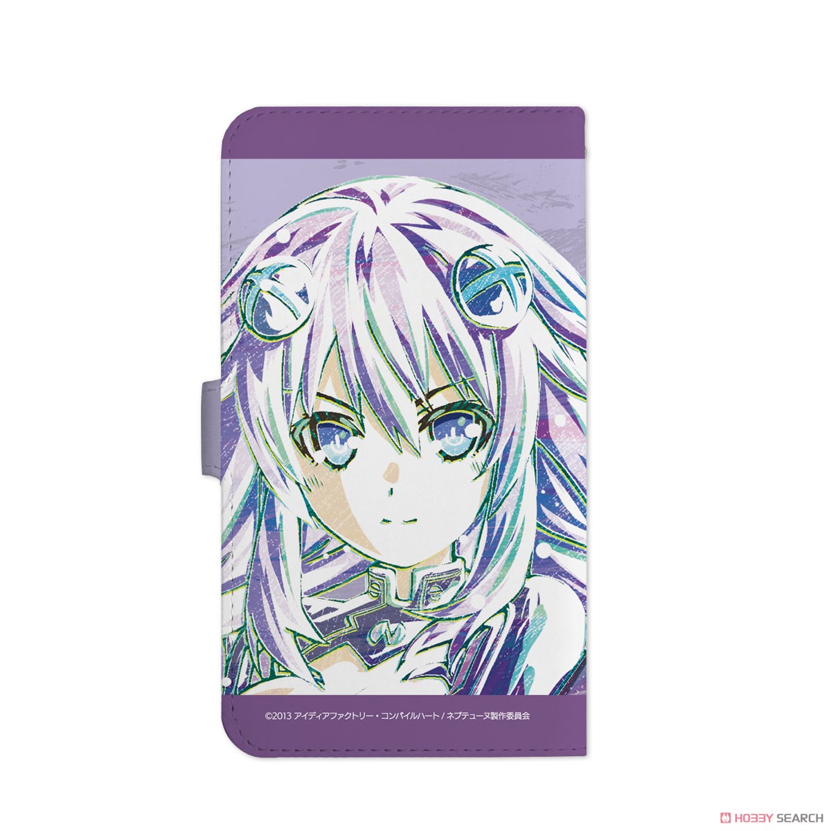 アニメ 超次元ゲイム ネプテューヌ パープルハート Ani Art 手帳型スマホケース 対象機種 Mサイズ