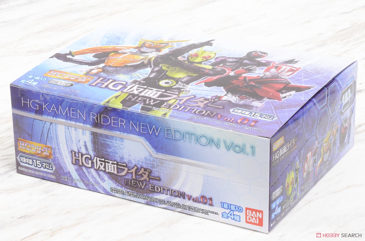 HG Kamen Rider New Edition Vol.01 (Set of 12) (Completed) Package1