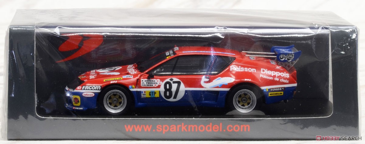 Alpine-Renault A310 No.87 24H Le Mans 1977 J-L.Therier B