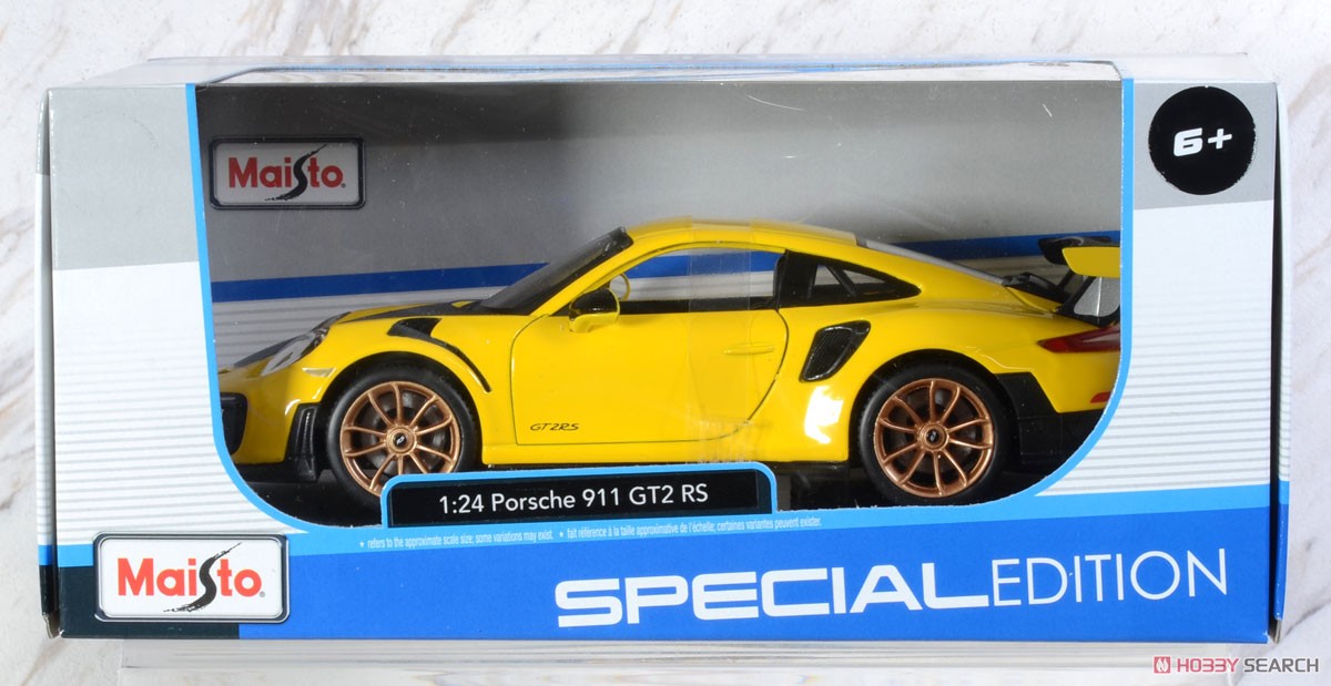 ポルシェ 911 GT2 RS 2018 イエロー/ブラック (ミニカー ポルシェ 911 GT2 RS 2018 イエロー/ブラック (ミニカー