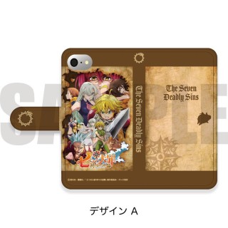 [The Seven Deadly Sins: Wrath of the Gods] Notebook Type Smart Phone Case  (iPhoneXR) A (Anime Toy) - HobbySearch Anime Goods Store