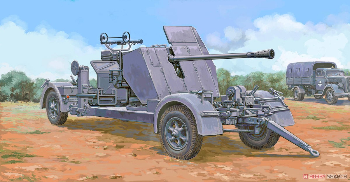 ドイツ軍 Flak41 5cm対空機関砲 プラモデル｜ホビーサーチ