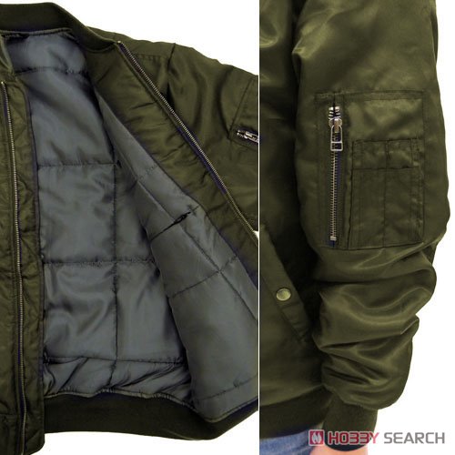 ドラゴンボールZ レッドリボン軍 MA-1ジャケット MOSS S キャラクター